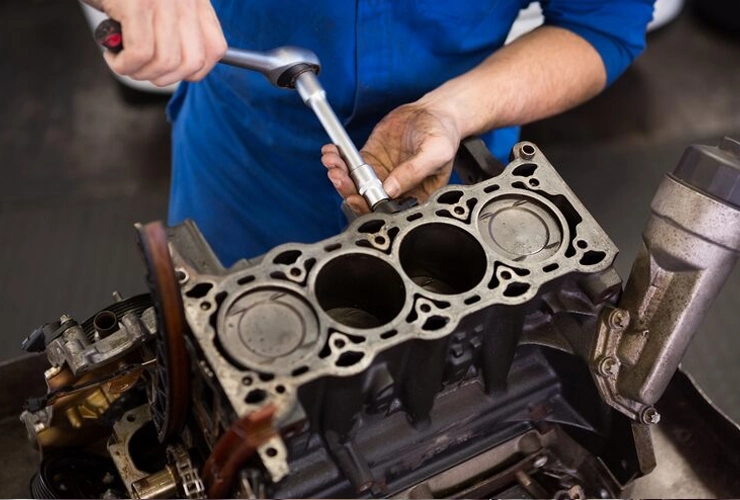 icon image for engine overheating problems.